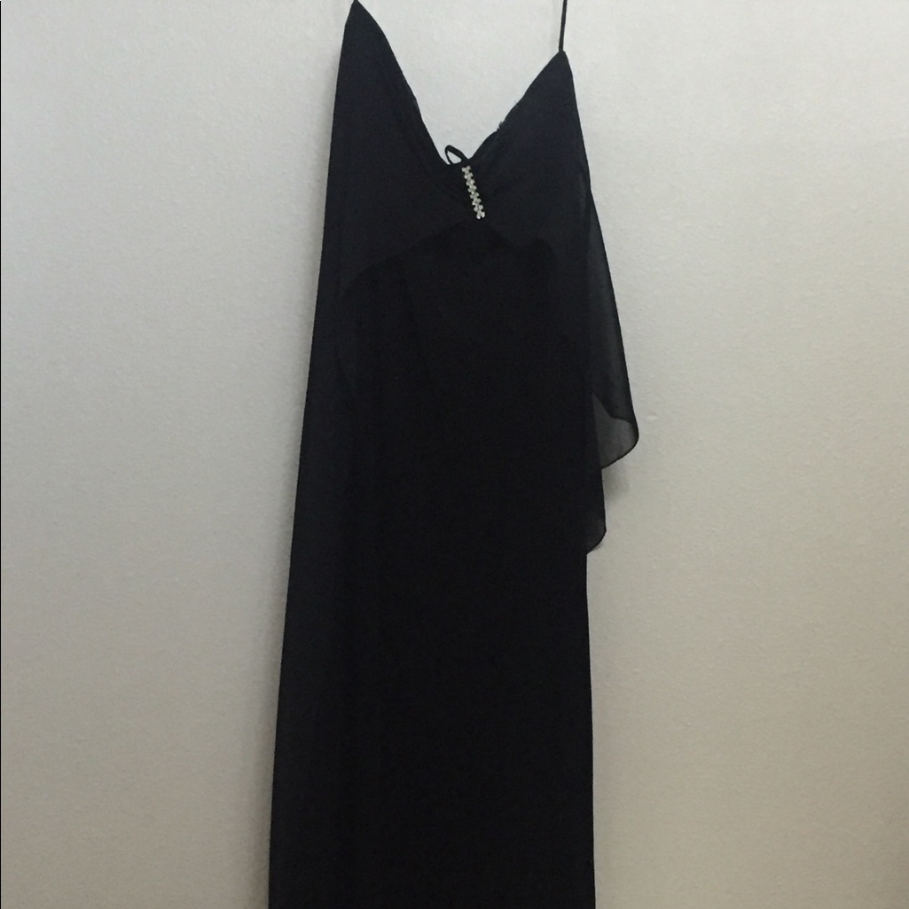 Black Strapless Prom/Evening Dress